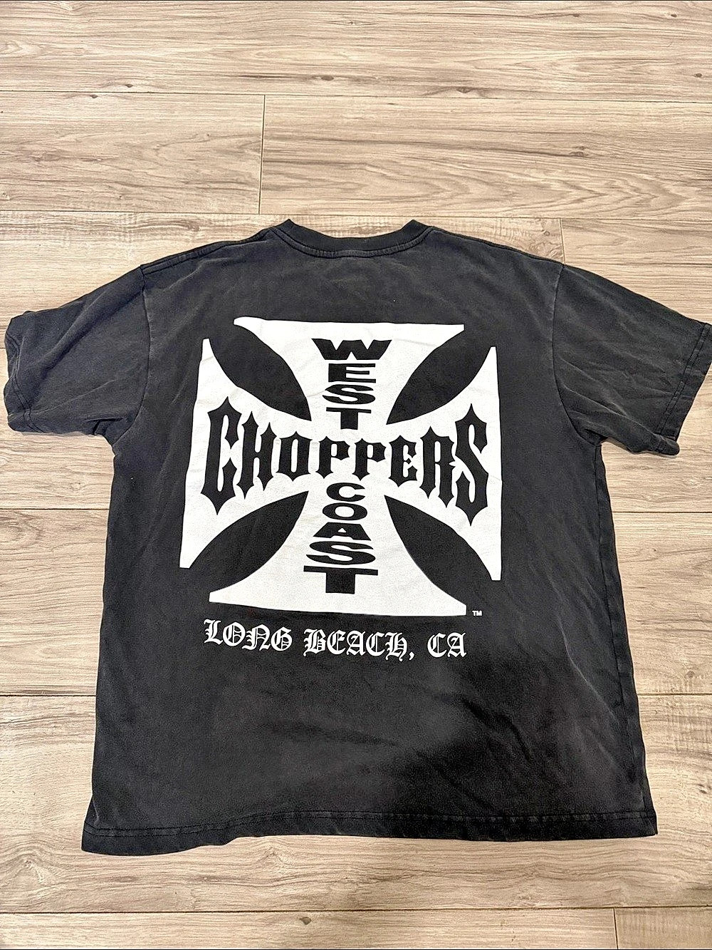 VINTAGE West Coast Choppers Graphic Tee Black Medium